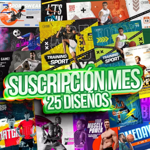 Suscripción trimes 25 diseños